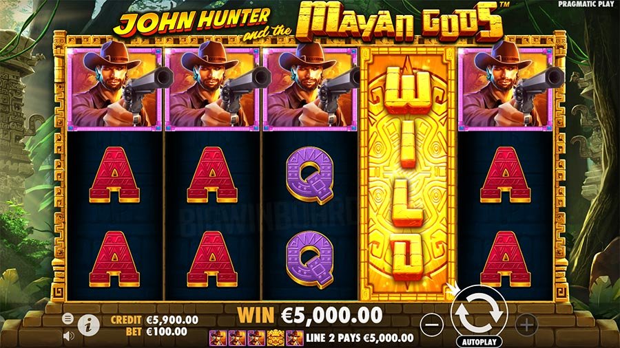 Review Slot Demo John Hunter and The Mayan (RTP 96,51%)